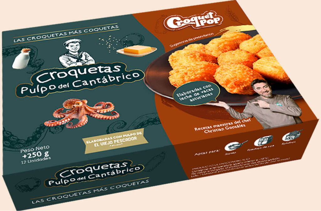 Croquetas de pulpo del Cantábrico